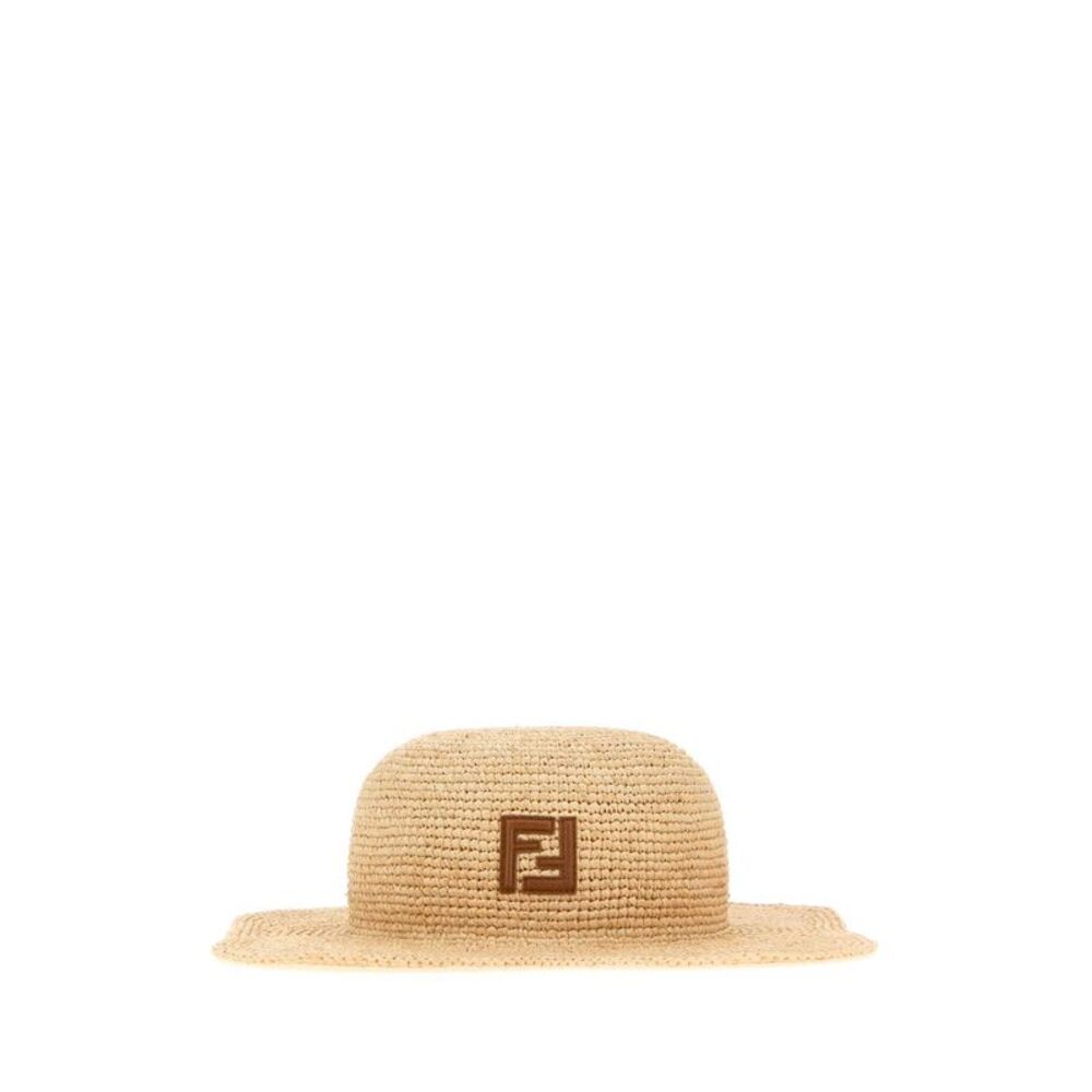 Fendi Women Raffia Hat